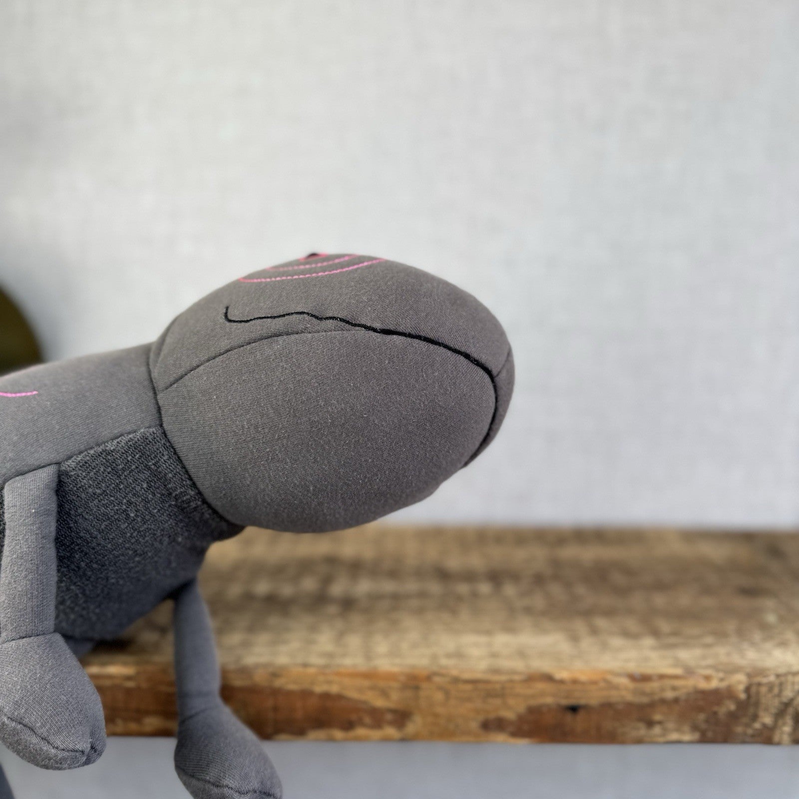 Jellycat Zaggy Chameleon - Green Chameleon Soft Toy Beanie Large Grey/Pink 19”