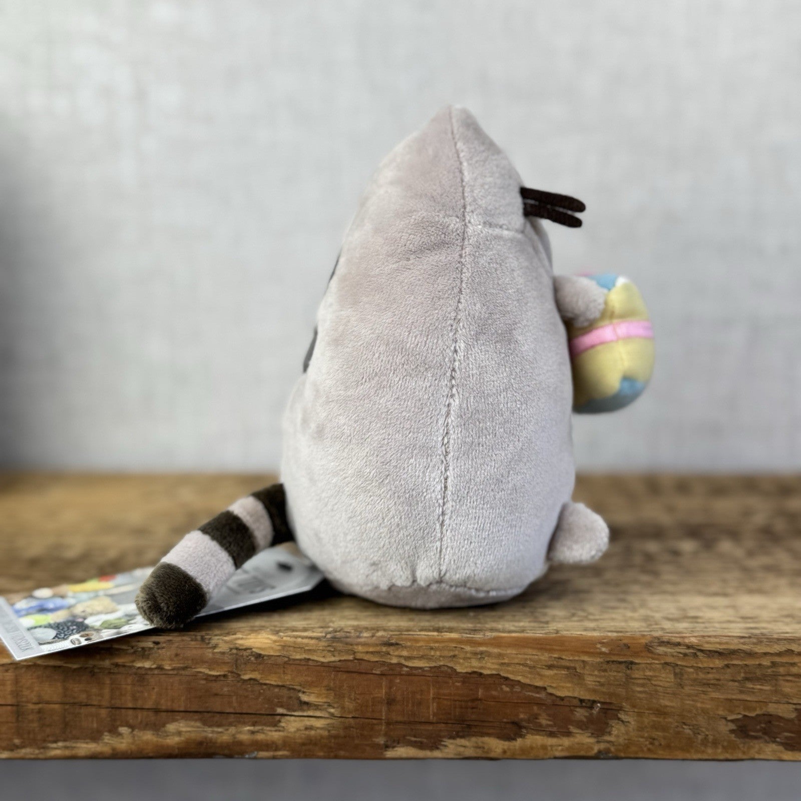 Gund Pusheen Cat - Birthday Cake Pusheen Small Soft Toy Cat With Cake 5"