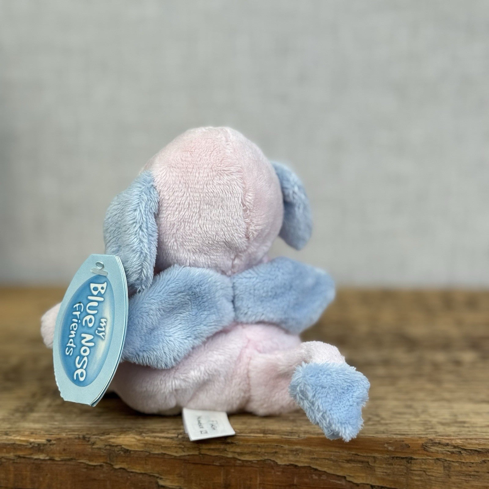 Blue Nose Friends Flash Dragon #121 - Mini Pink/Cream Dragon Soft Toy With Tags