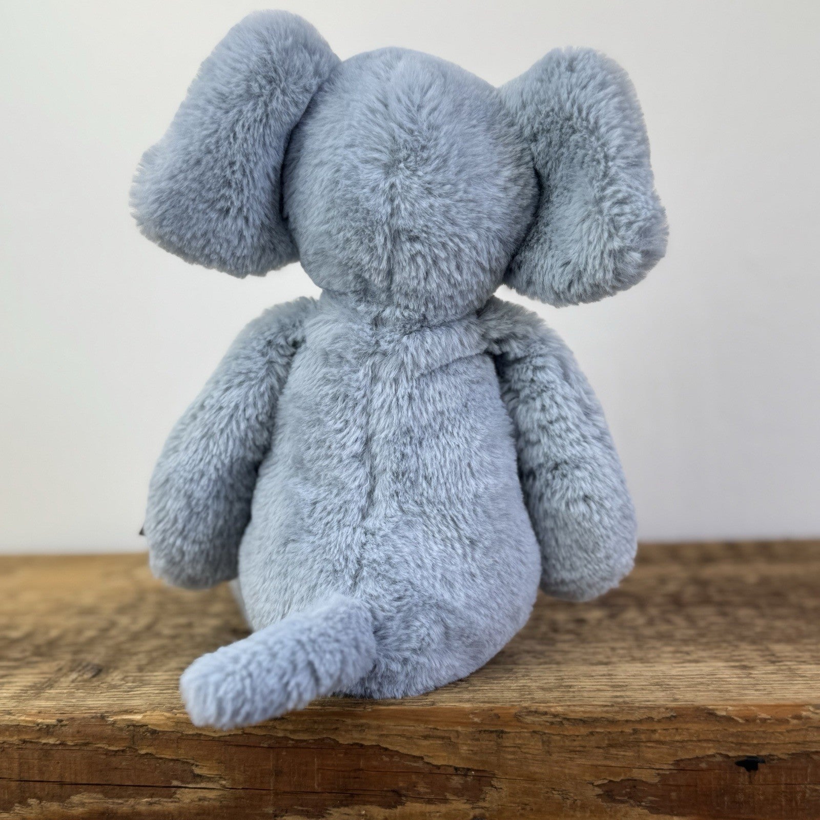 Jellycat Small Bobbie Elephant - Snugglet Baby Blue Super Soft Elephant 11”