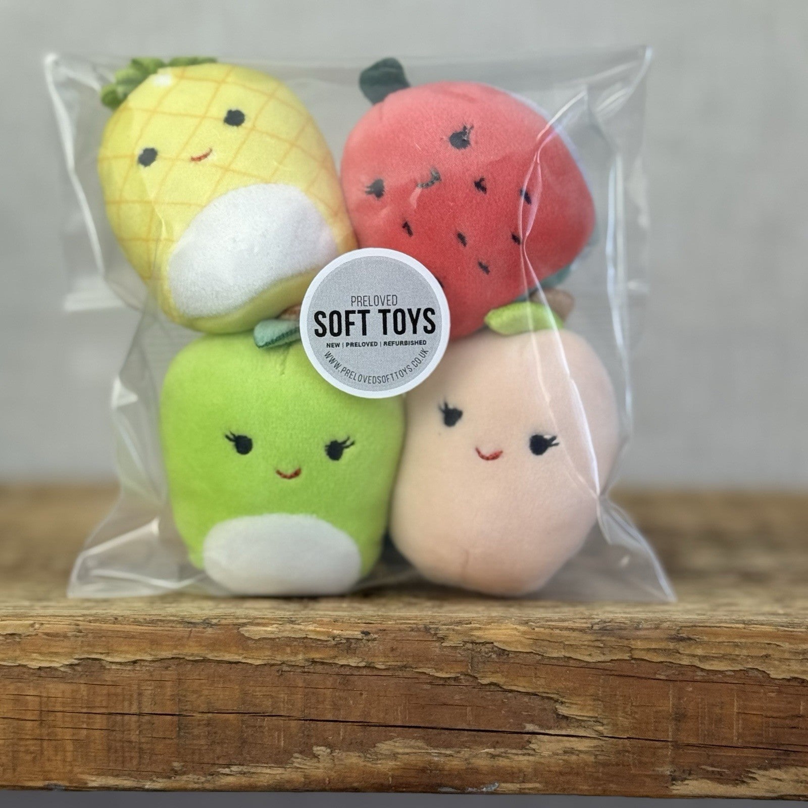 Squishmallow Squishville - Fruit Squad Bundle Mini Fruit 2" (Multi Buy Discount)
