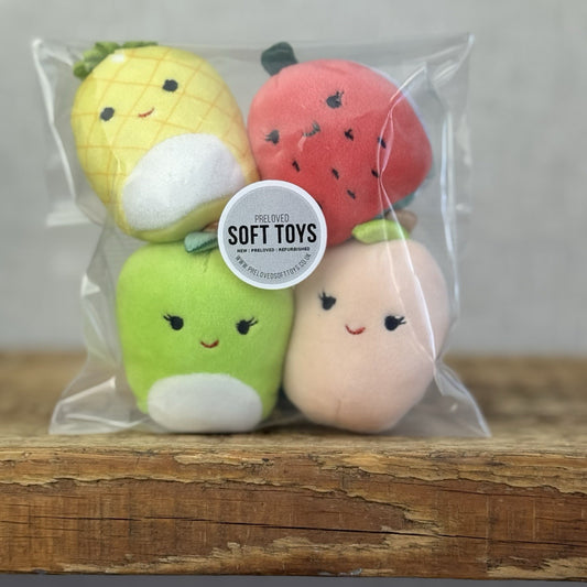 Squishmallow Squishville - Fruit Squad Bundle Mini Fruit 2" (Multi Buy Discount)