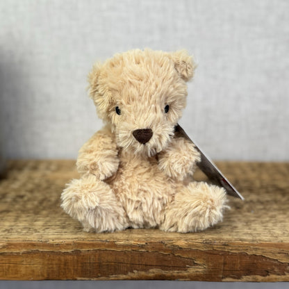 Jellycat Yummy Bear Biege - New Without Tags - Small Bear Soft Toy Plush 5"