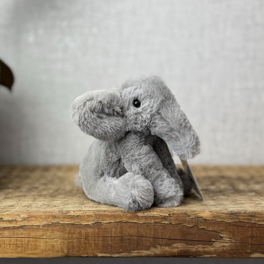 Jellycat Tiny Emile Elephant Grey Baby Elephant  Tiny Plush Rare/Retired 4” (1)