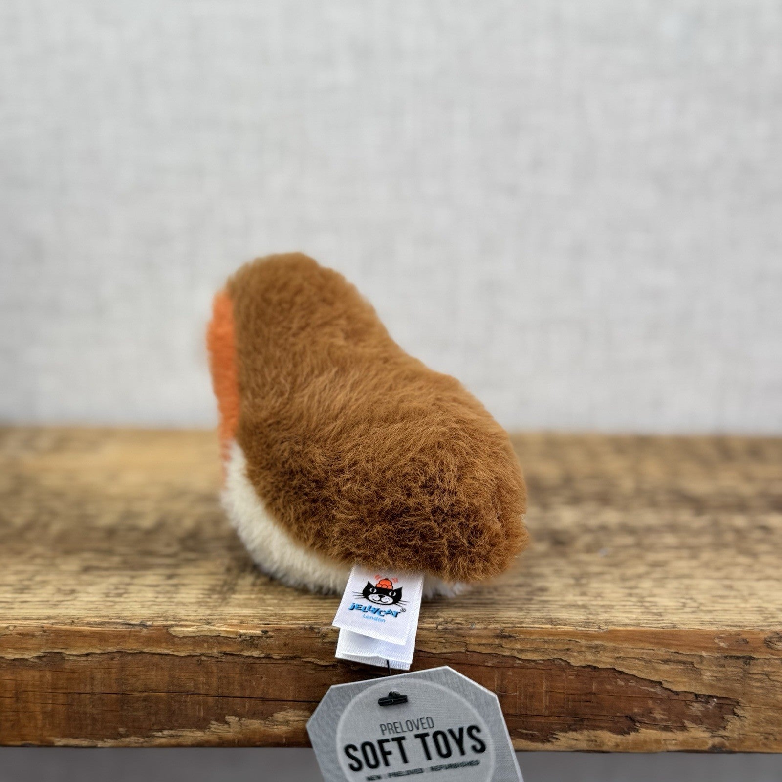 Jellycat Birdling Robin - Bird Pocket Pal Beanie Fluffy Bird Soft Toy Retired 4"