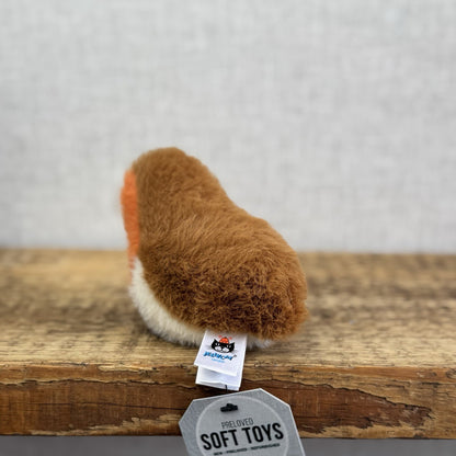 Jellycat Birdling Robin - Bird Pocket Pal Beanie Fluffy Bird Soft Toy Retired 4"