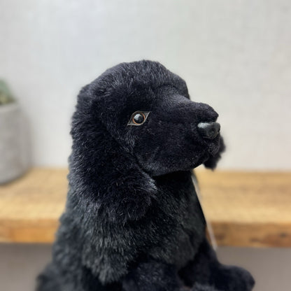 Ganz 1996 Newfoundland Dog Soft Toy - Vintage Rare Pristine Condition Black Dog