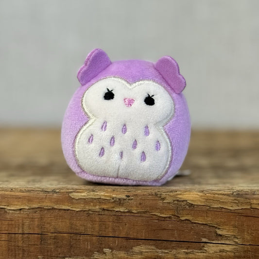 Squishmallow Squishville - Purple Owl Plush Mini Holly (Multi Buy Discount)