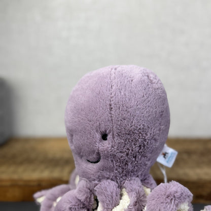 Jellycat Little Maya Octopus - Purple Octopus Beanie Super Soft 6” New Tags