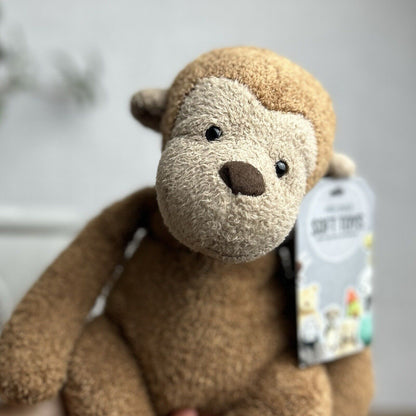Jellycat Pelhamby Monkey - Medium Monkey Rare Retired Jellycat 12”