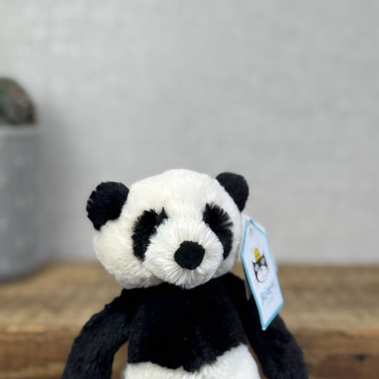 Jellycat Small Bashful Panda Cub - Brand New With Tags Small Beanie Plush 8"
