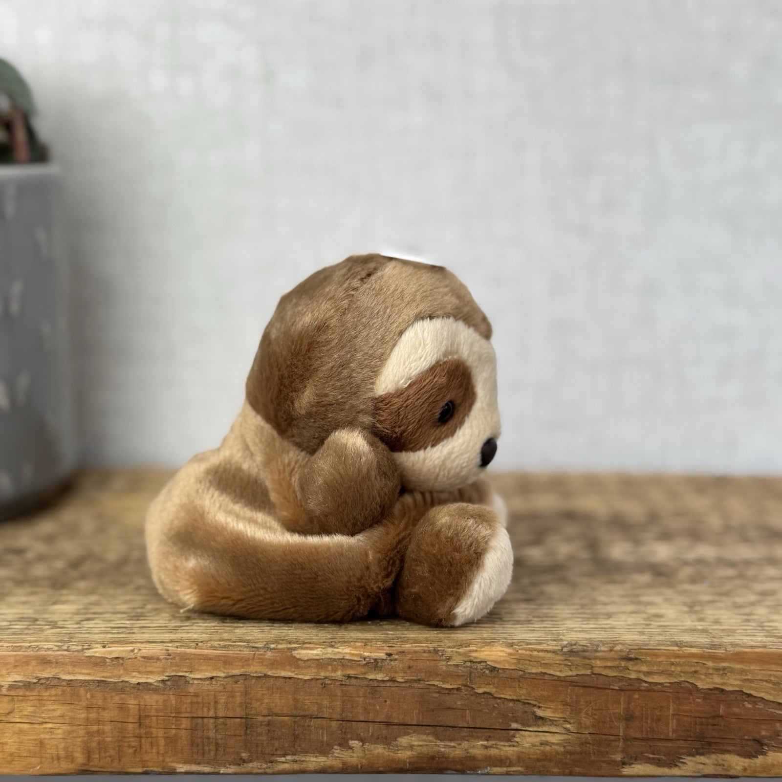 Aurora - Slomo Sloth - Palm Pals Mini Beanbag Plush Mini Sloth Wild Animal New