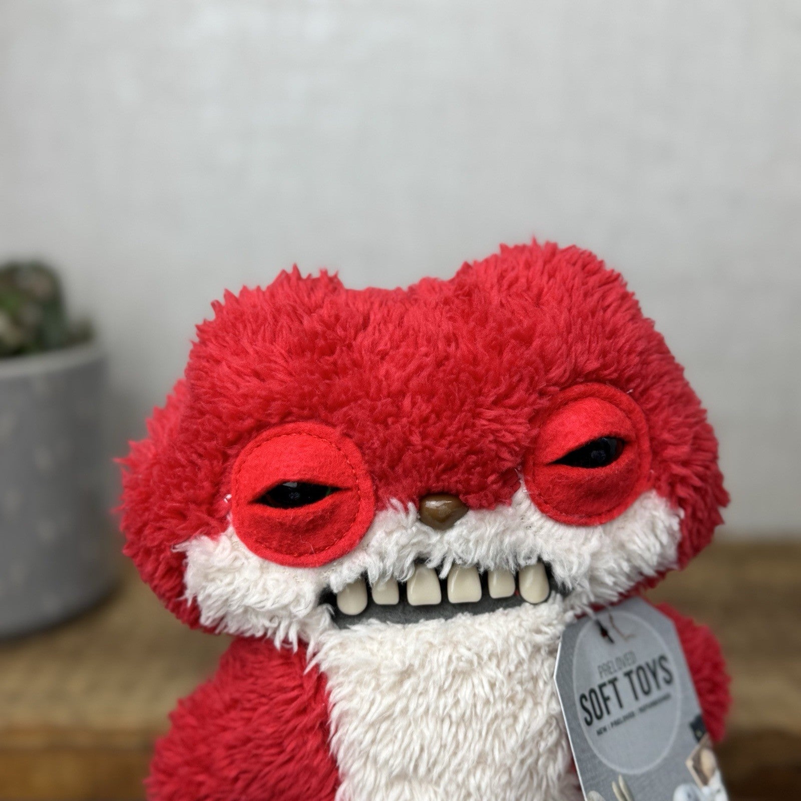 Fuggler Funny Ugly Monster Sketchy Squirrel Red Snuggler Cute Ugly Monster Rare