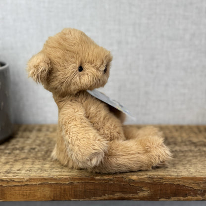 Jellycat Small Benjamin Bear - Maple Colour Small Beanie Bear Plush NWOT 10"