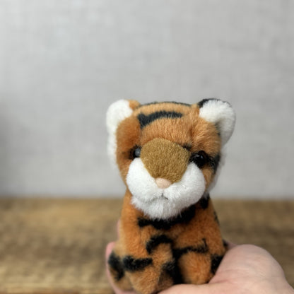 Russ Berrie Jungle Buddies Miniature Baby Bengal Tiger Soft Toy Vintage Pristine