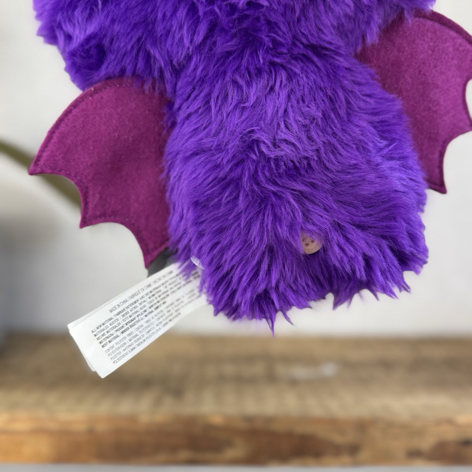 Fuggler - Count Fuggula Purple Fluffy Bat Funny Ugly Monster Rare Collectible