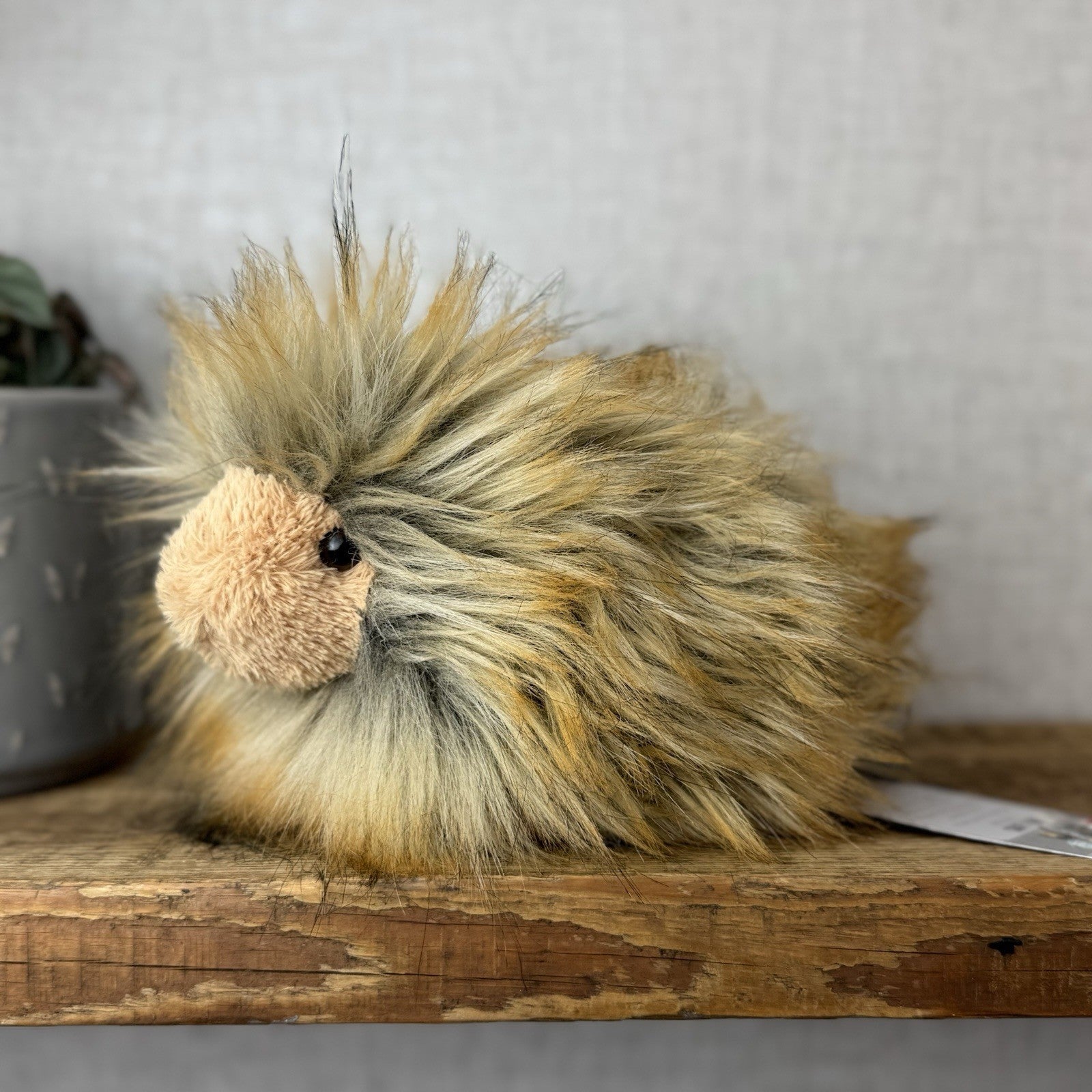 Jellycat Gordon Guinea Pig Retired Soft Plush Toy Mini Fluffy Rodent Beanie 7”