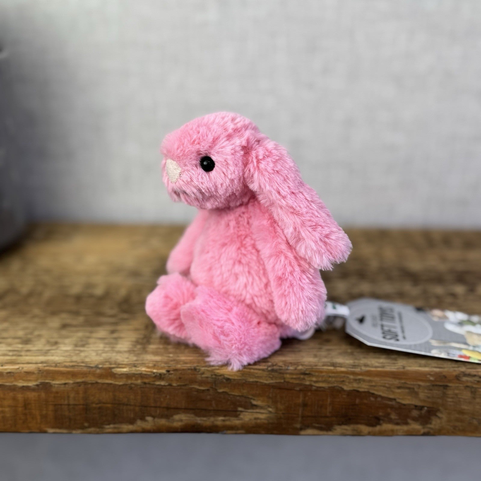 Jellycat Tiny Baby Bashful Sorbet Bunny - Pink Rabbit Retired Rare Mini 5"