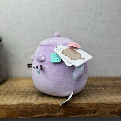 Gund Pusheen Cat - Teapot Pusheen Soft Squishy Plush Toy Collectible New 8"