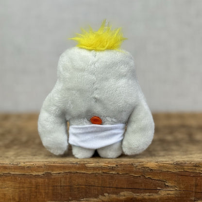 Fuggler Baby Fugg Series 3 Baby Sasquoosh White Button Eyes With Diaper Mini