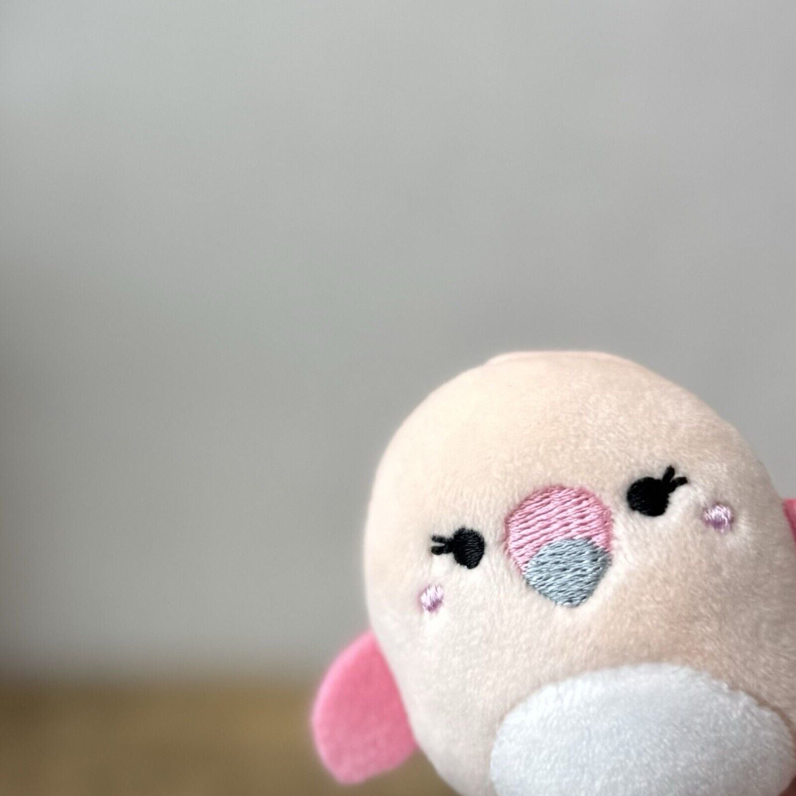 Squishmallow Squishville - Small Flamingo White & Pink Tiny Flamingo Bird 2"