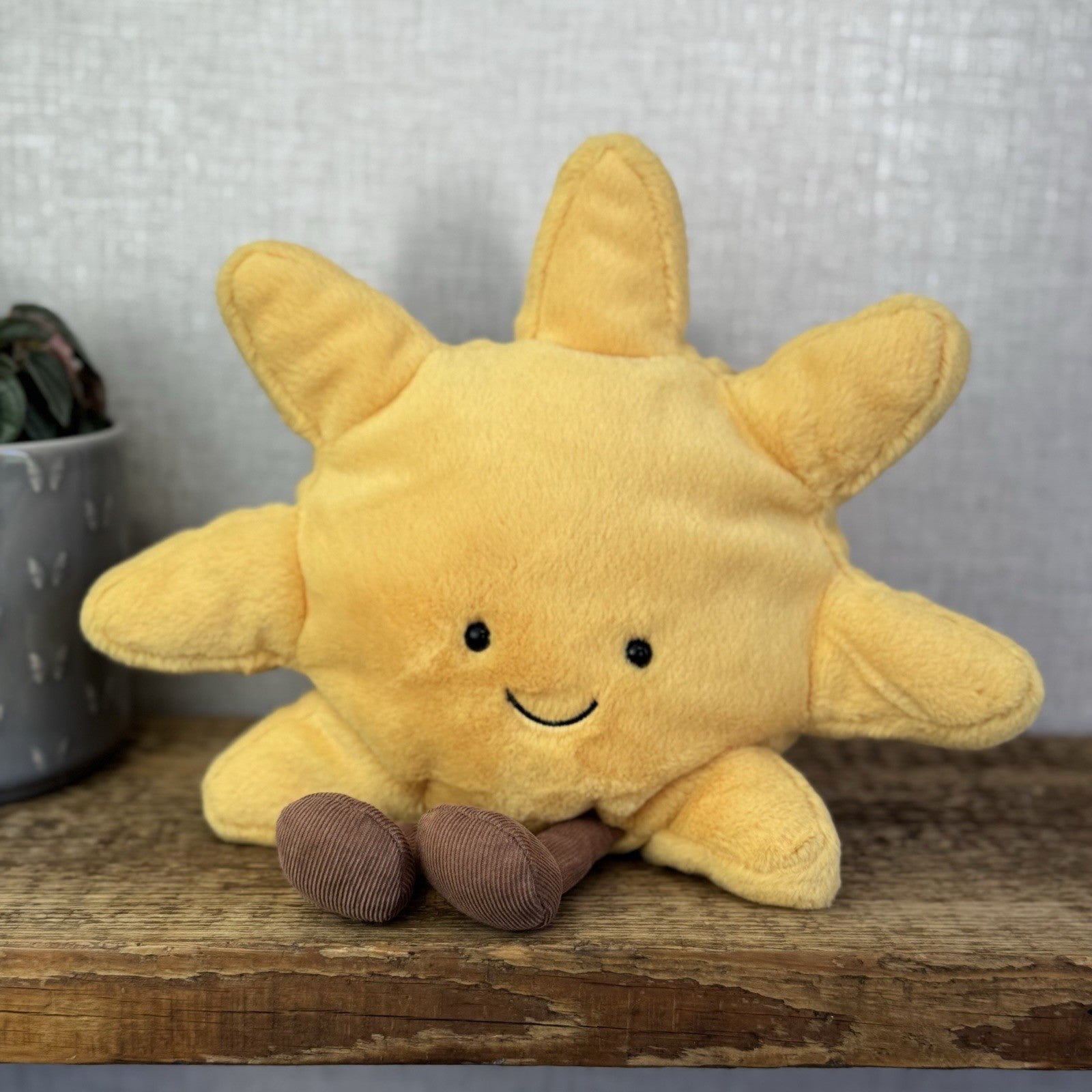 Jellycat Amuseable Sun - Jellycat Sun Soft Toy Medium Retired Weather Plush 12"