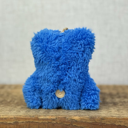 Fuggler Keyring - Sir Belch Blue Snuggler Fuggler Keyring Fluffy Rare Retired V1