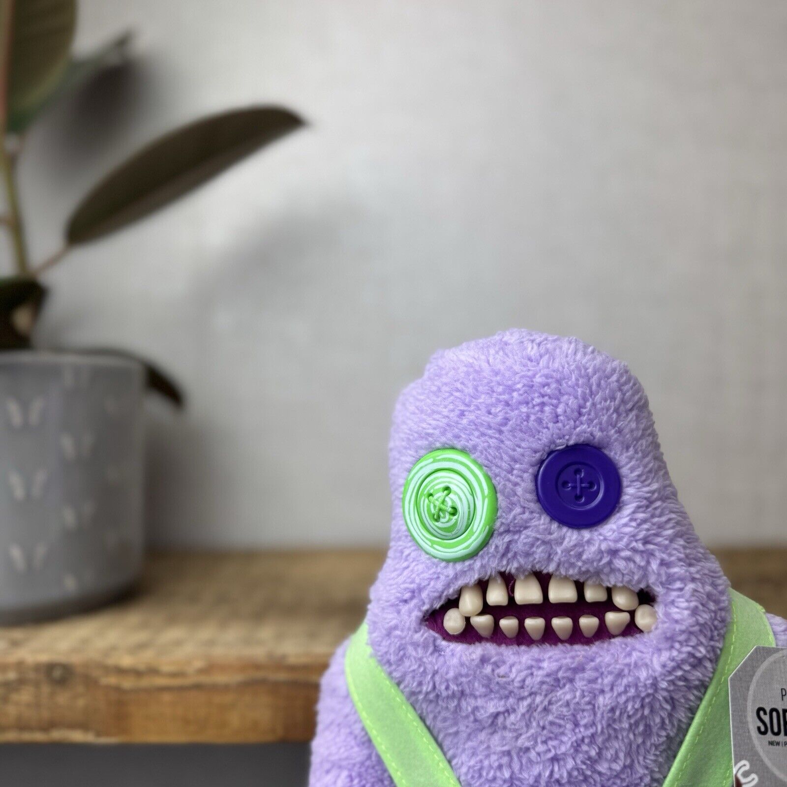 Fuggler FuggGlow Edition - Sasquoosh Lilac Fuggler In Glow In Dark Pants Rare