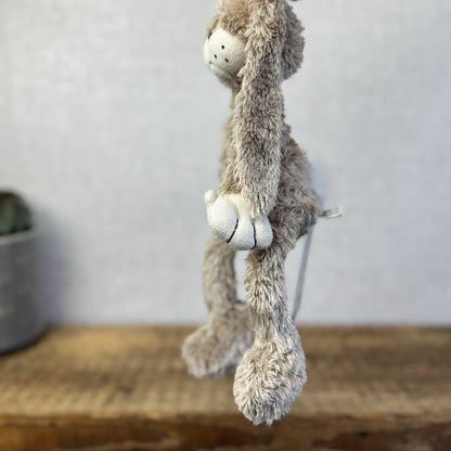 Jellycat Small Tiny Doolally Bunny Rabbit - Mini Long Limbed Beige Scruffy Bunny