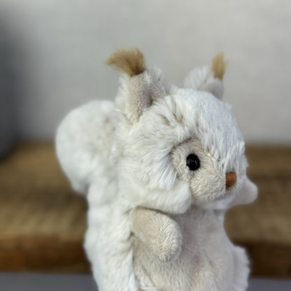 Barbara Bukowski Bear - Baby Blixten Squirrel Small Grey Cute Woodland Beanie 7"