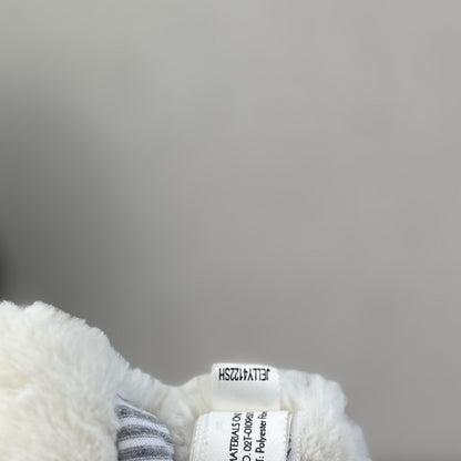 Jellycat Little Star Soother - White Star And Grey Striped Neutral Comforter