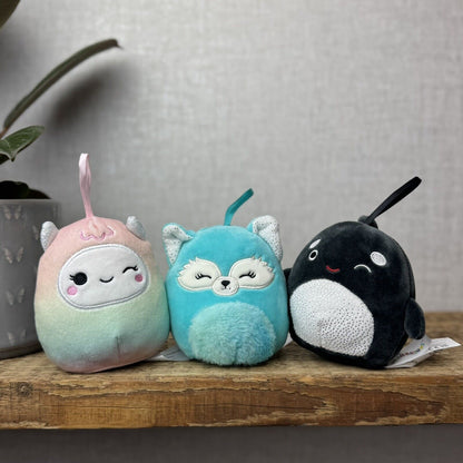 Squishmallow Christmas Bright Squad Ornaments - 4 inch Hangings Holiday Squish