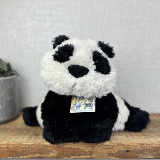 Jellycat Medium Truffles Panda Black White Soft Panda Cushion Vintage (#2)