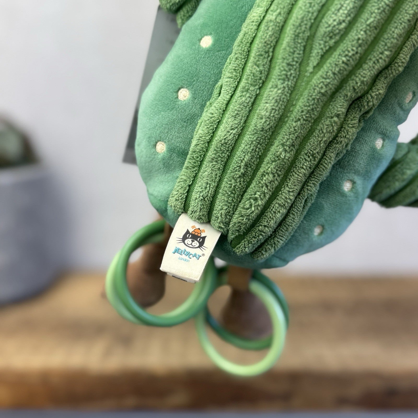 Jellycat Amuseable Cactus Jitter Toy - Sensory Soft Toy Play Toy Plant Retired