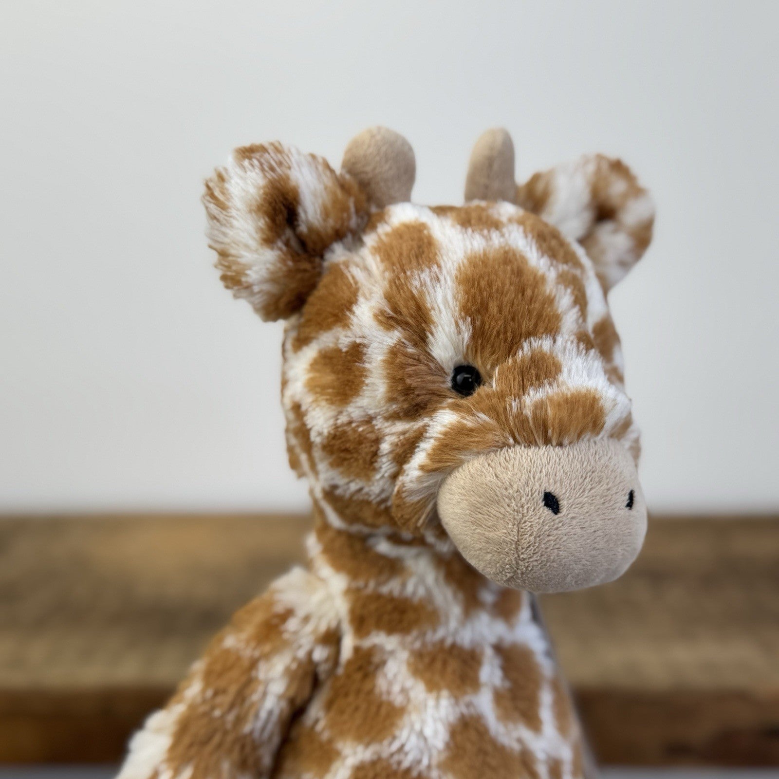 Jellycat Medium Bashful Giraffe (first Release/old Style) Beanie Retired 12"