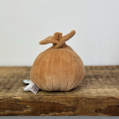Jellycat Vivacious Onion Vegetable Velour Mini Plush - Play Food Collectible 4”