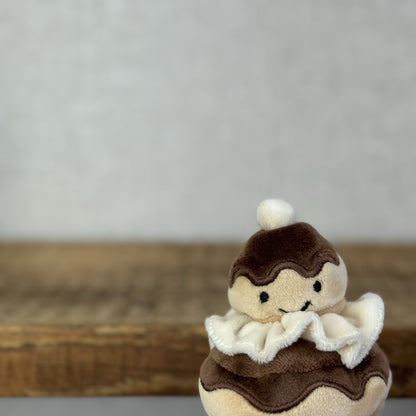 Jellycat Pretty Patisserie Religieuse - Small Cake Pastry Plush Retired 4" (#2)