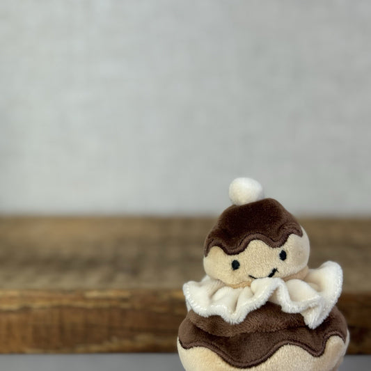 Jellycat Pretty Patisserie Religieuse - Small Cake Pastry Plush Retired 4" (#2)