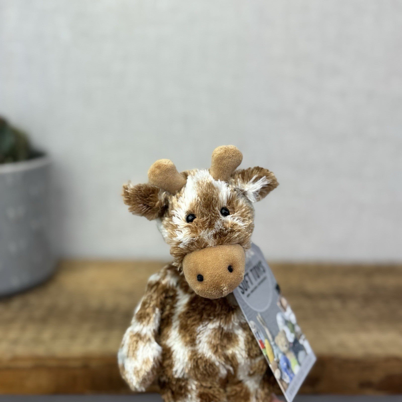 Jellycat Bunglie Tot Jeremy Giraffe - Small Bunglie Giraffe Beanie Vintage NWOT