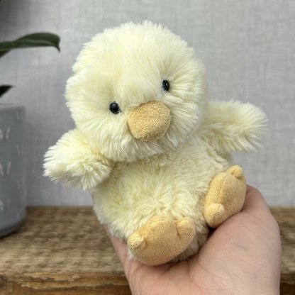 Jellycat Fluffster Yellow Chick - Small Fluffy Chick - Retired Rare 5” (2)