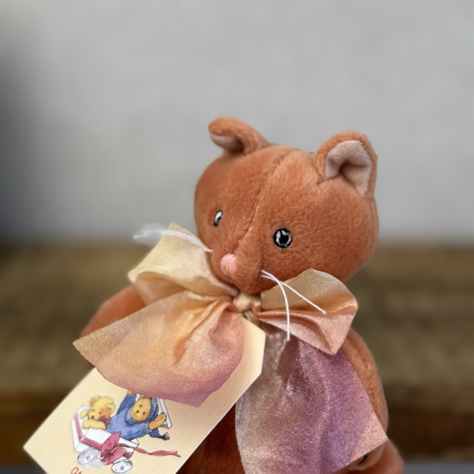 North American Bear Company - Squeek-ums Kitty Mini Unique Baby Gift New