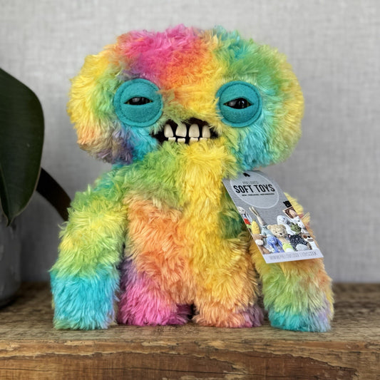 Fuggler Snuggler Squidge Fug - Rainbow Fluffy Fuggler Funny Ugly Monster Cute