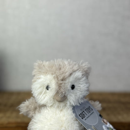 Jellycat Really Little Owl - Tiny Owl Jellycat Soft Toy Beanie Tiny Plush 6"