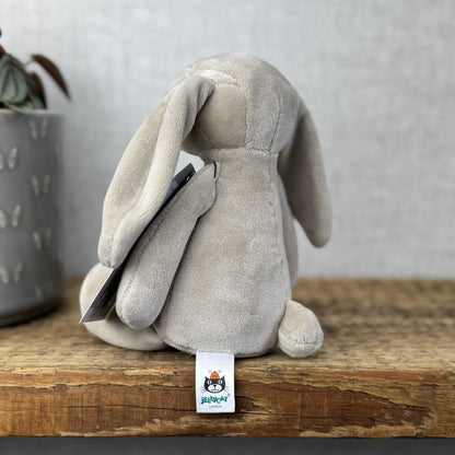 Jellycat My First Bunny - Baby Soft Beige Rabbit Toy Velour Beanie Beige 8”