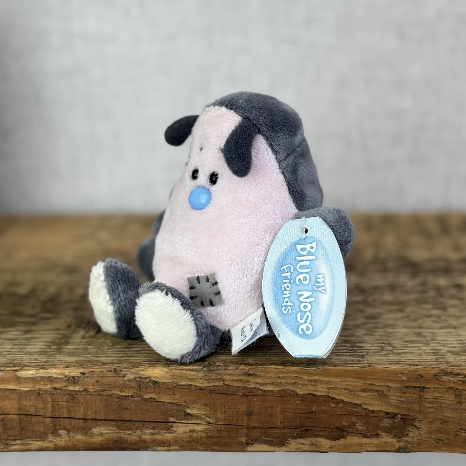 Blue Nose Friends Shelter The Woodlouse #101 - Mini Bug Soft Toy Beanie 