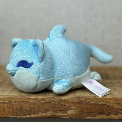 Aphmau MeeMeows - Under The Sea Whale Baby Blue Plush Cat Toy Cute 6"