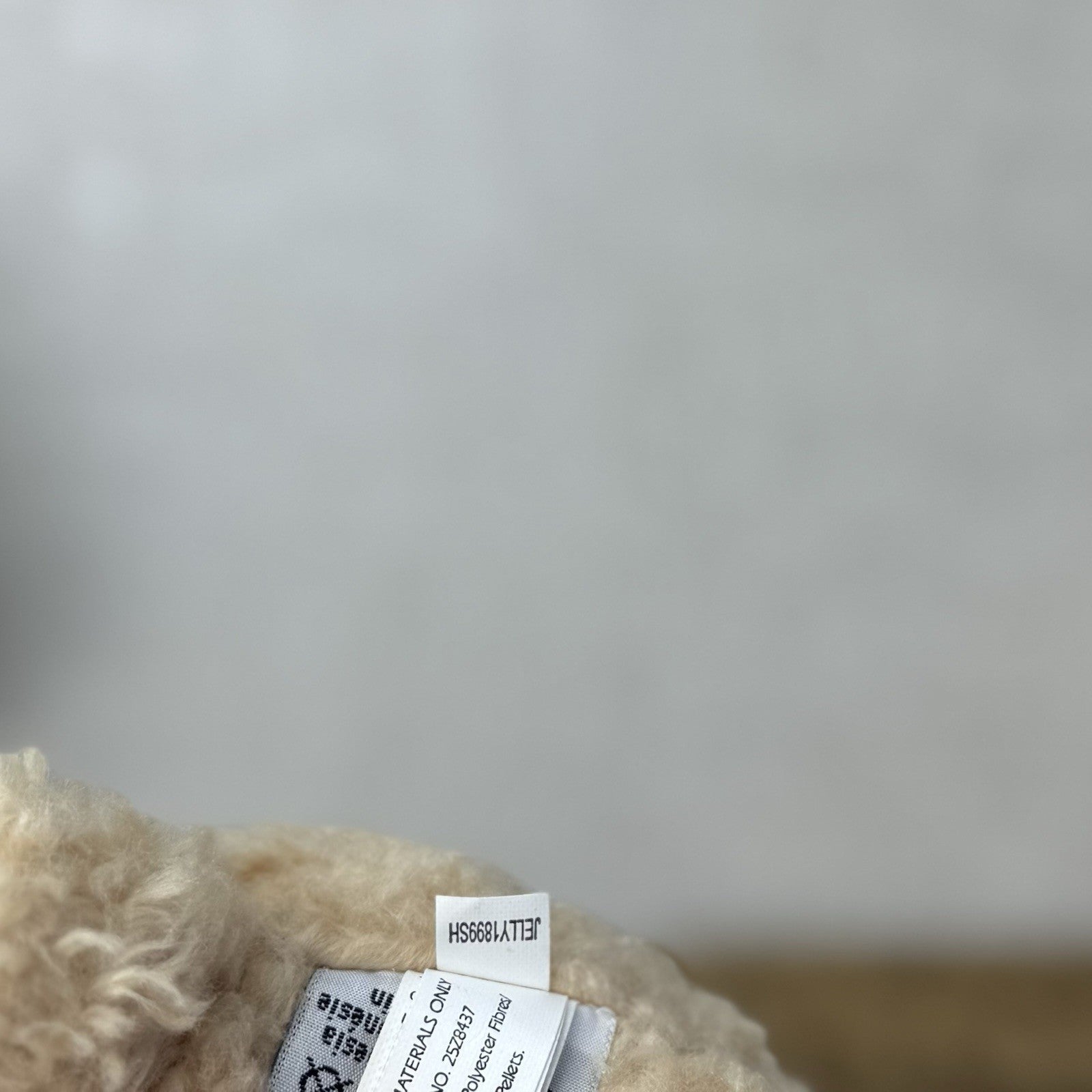 Jellycat Medium Vintage Bear - Vintage Light Brown Bear Beanie Soft Toy 12” Rare