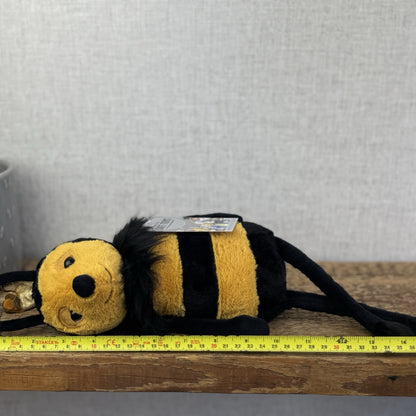 Jellycat Queen Bee - Medium Bee With Crown - Jellycat Bee Sitting 12”