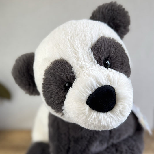 Jellycat Large Huggady Panda - Big Floppy Panda Beanie Rare/Retired 26"