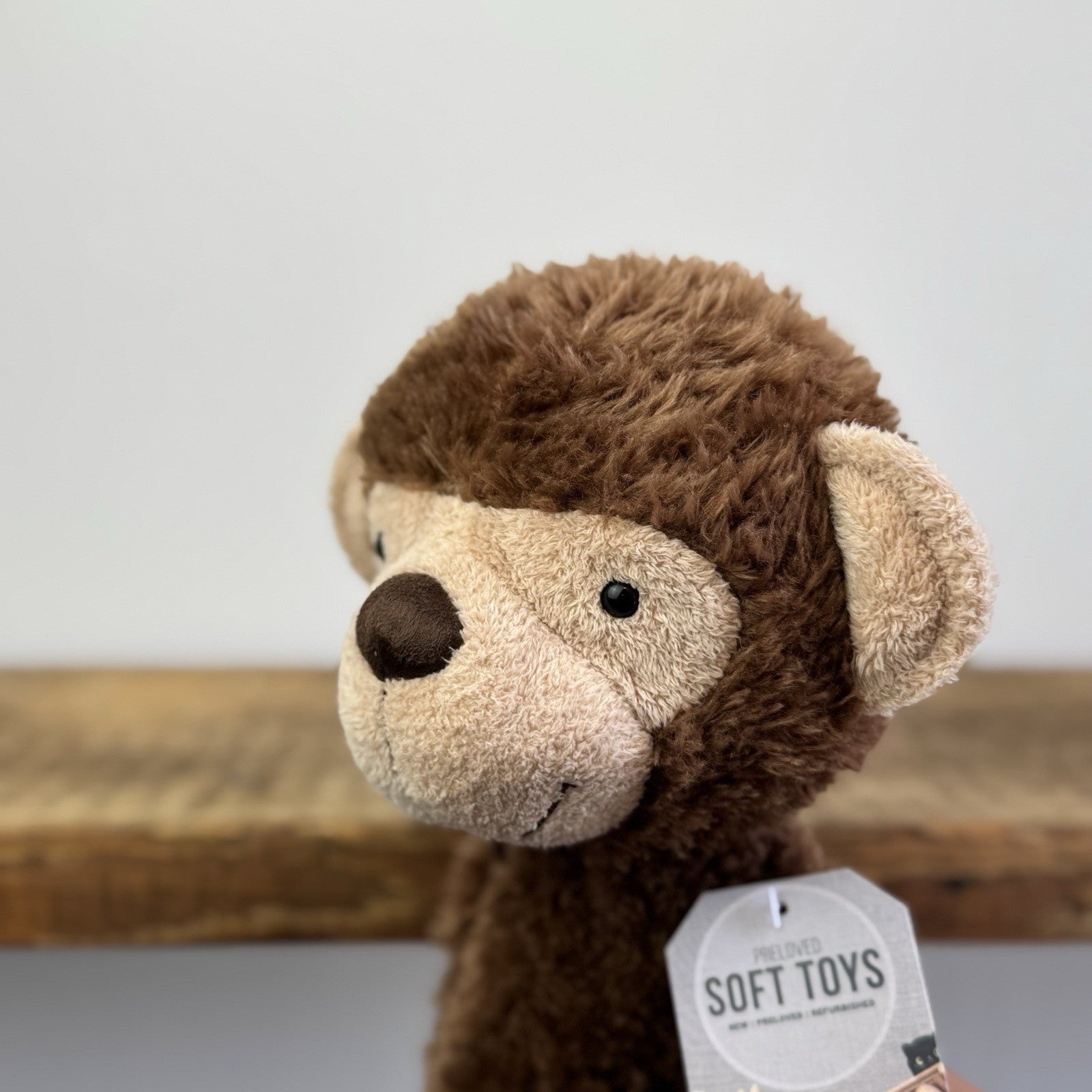 Jellycat Medium Vintage Monkey - Medium Brown Long Armed Monkey Rare 14"